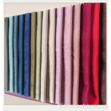 Tissu de canapé en velours pour utilisation de textiles à domicile